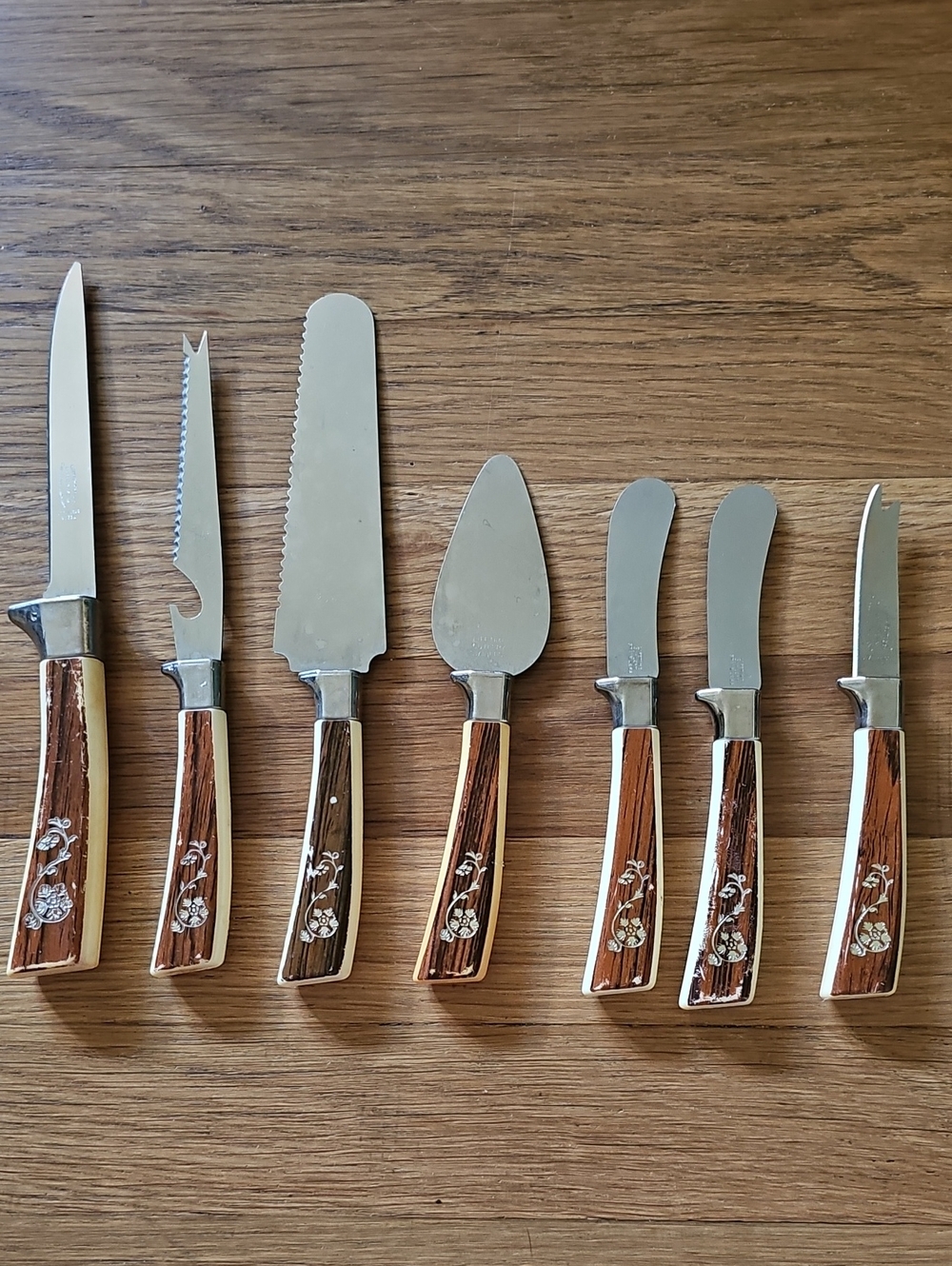 Vintage Sheffield England Bakelite Cutlery Bundle Qty 7